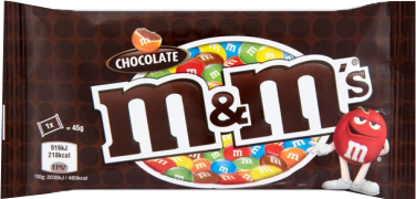 M & m's chocolate 45 g